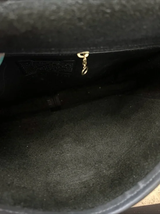 ☆Vintage☆ ~Coach Willis Bag 9927 Black Leather Crossbody Bag~ ☆Preowned☆ - Picture 11 of 11